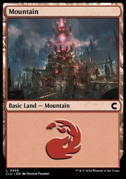 Mountain (V.3)⁣ - Ravnica: Cluedo Edition⁣ (Land)⁣ [268]