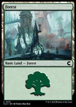 Forest (V.2)⁣ - Ravnica: Cluedo Edition⁣ (Land)⁣ [271]