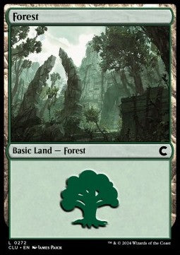 Forest (V.3)⁣ - Ravnica: Cluedo Edition⁣ (Land)⁣ [272]