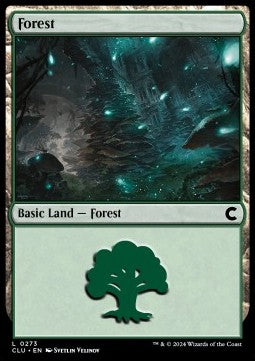 Forest (V.4) - Ravnica: Cluedo Edition (Land) [CLU-272]