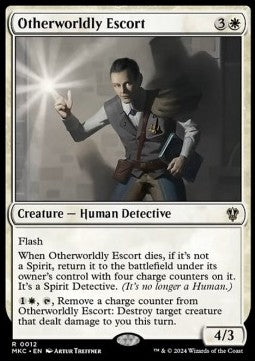 Otherworldly Escort⁣ - Commander: Murders at Karlov Manor⁣ (Rare)⁣ [12]