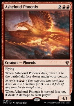 Ashcloud Phoenix⁣ - Commander: Murders at Karlov Manor⁣ (Mythic)⁣ [147]