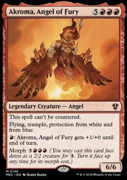 Akroma, Angel of Fury⁣ - Commander: Murders at Karlov Manor⁣ (Mythic)⁣ [146]