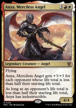 Anya, Merciless Angel⁣ - Commander: Murders at Karlov Manor⁣ (Mythic)⁣ [199]