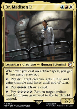 Dr. Madison Li - Universes Beyond: Fallout (Mythic) [PIP-3]