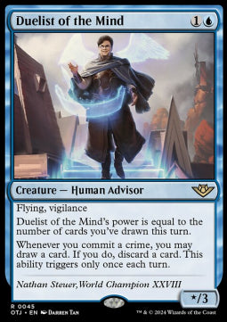 Duelist of the Mind⁣ - Outlaws of Thunder Junction⁣ (Rare)⁣ [45]