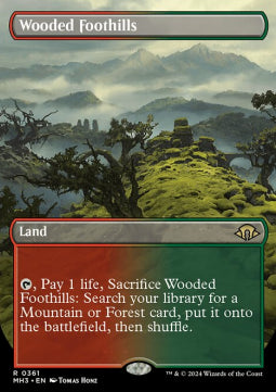 Wooded Foothills (V.1) - Modern Horizons 3: Extras (Rare) [XMH3-361]