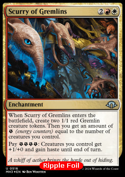 Scurry of Gremlins⁣ - Modern Horizons 3: Extras⁣ (Uncommon)⁣ [516]