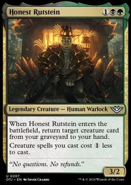 Honest Rutstein⁣ - Outlaws of Thunder Junction⁣ (Uncommon)⁣ [207]