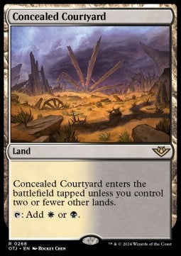 Concealed Courtyard⁣ - Outlaws of Thunder Junction⁣ (Rare)⁣ [268]