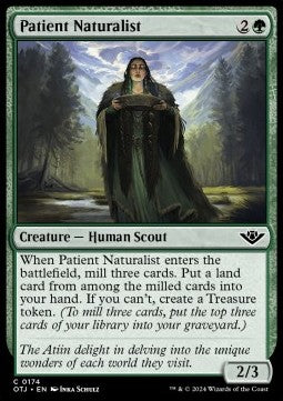 Patient Naturalist⁣ - Outlaws of Thunder Junction⁣ (Common)⁣ [174]