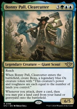 Bonny Pall, Clearcutter⁣ - Outlaws of Thunder Junction⁣ (Rare)⁣ [196]