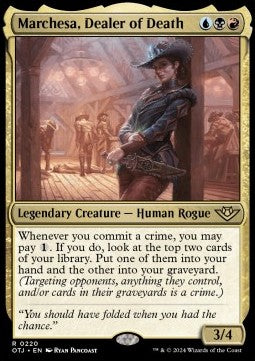 Marchesa, Dealer of Death⁣ - Outlaws of Thunder Junction⁣ (Rare)⁣ [220]