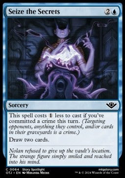 Seize the Secrets⁣ - Outlaws of Thunder Junction⁣ (Common)⁣ [64]