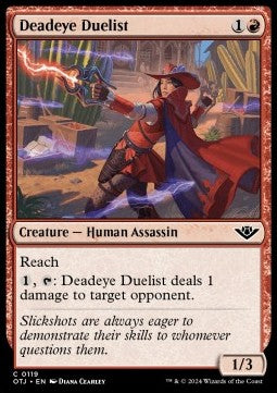 Deadeye Duelist⁣ - Outlaws of Thunder Junction⁣ (Common)⁣ [119]