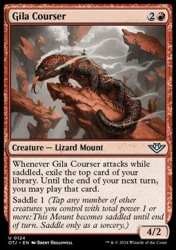 Gila Courser⁣ - Outlaws of Thunder Junction⁣ (Uncommon)⁣ [124]