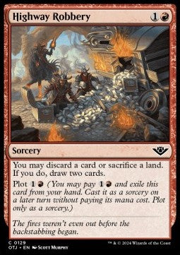 Highway Robbery⁣ - Outlaws of Thunder Junction⁣ (Common)⁣ [129]