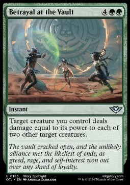 Betrayal at the Vault⁣ - Outlaws of Thunder Junction⁣ (Uncommon)⁣ [155]