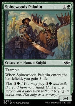 Spinewoods Paladin⁣ - Outlaws of Thunder Junction⁣ (Common)⁣ [183]