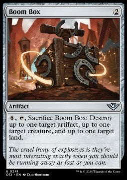 Boom Box⁣ - Outlaws of Thunder Junction⁣ (Uncommon)⁣ [241]