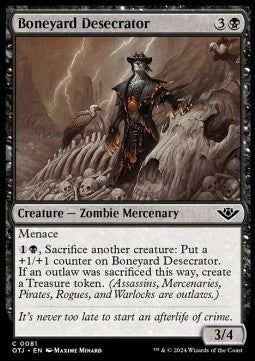 Boneyard Desecrator⁣ - Outlaws of Thunder Junction⁣ (Common)⁣ [81]