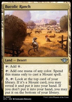 Bucolic Ranch⁣ - Outlaws of Thunder Junction⁣ (Uncommon)⁣ [265]