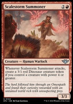 Scalestorm Summoner⁣ - Outlaws of Thunder Junction⁣ (Uncommon)⁣ [144]