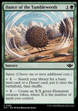 Dance of the Tumbleweeds⁣ - Outlaws of Thunder Junction⁣ (Common)⁣ [160]