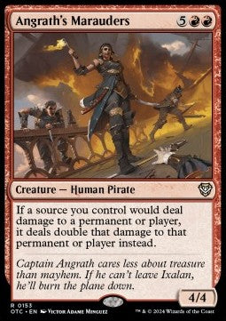 Angrath's Marauders⁣ - Commander: Outlaws of Thunder Junction⁣ (Rare)⁣ [153]