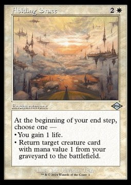Abiding Grace⁣ - Modern Horizons 3: Retro Frame Cards⁣ (Uncommon)⁣ [1]