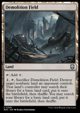 Demolition Field⁣ - Commander: Modern Horizons 3⁣ (Uncommon)⁣ [335]