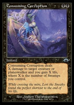 Consuming Corruption⁣ - Modern Horizons 3: Extras⁣ (Uncommon)⁣ [407]