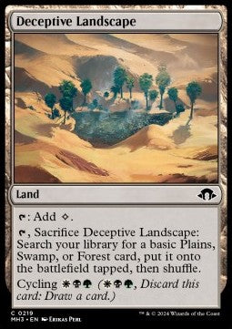 Deceptive Landscape⁣ - Modern Horizons 3⁣ (Common)⁣ [219]