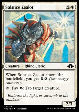 Solstice Zealot⁣ - Modern Horizons 3⁣ (Common)⁣ [43]