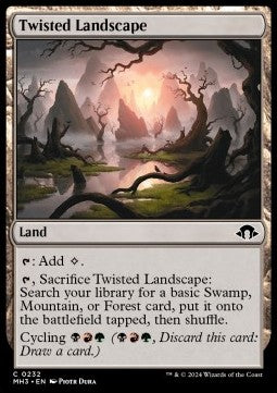 Twisted Landscape⁣ - Modern Horizons 3⁣ (Common)⁣ [232]