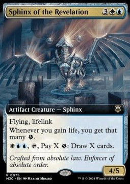 Sphinx of the Revelation (V.1)⁣ - Commander: Modern Horizons 3: Extras⁣ (Rare)⁣ [75]