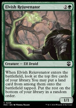 Elvish Rejuvenator⁣ - Commander: Modern Horizons 3⁣ (Common)⁣ [226]