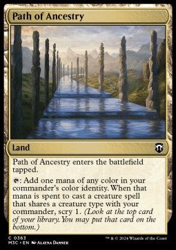 Path of Ancestry⁣ - Commander: Modern Horizons 3⁣ (Common)⁣ [363]