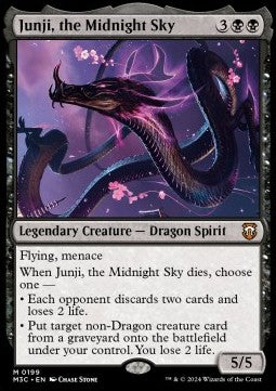 Junji, the Midnight Sky⁣ - Commander: Modern Horizons 3⁣ (Mythic)⁣ [199]