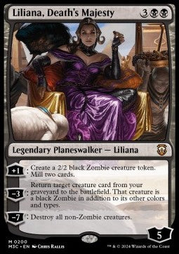 Liliana, Death's Majesty⁣ - Commander: Modern Horizons 3⁣ (Mythic)⁣ [200]
