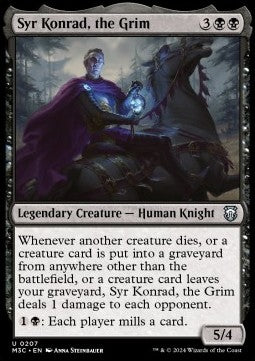Syr Konrad, the Grim⁣ - Commander: Modern Horizons 3⁣ (Uncommon)⁣ [207]