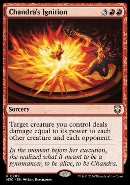 Chandra's Ignition⁣ - Commander: Modern Horizons 3⁣ (Rare)⁣ [209]