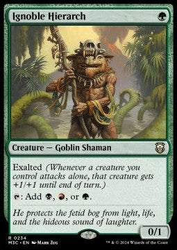 Ignoble Hierarch⁣ - Commander: Modern Horizons 3⁣ (Rare)⁣ [234]