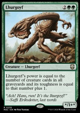Lhurgoyf⁣ - Commander: Modern Horizons 3⁣ (Rare)⁣ [235]