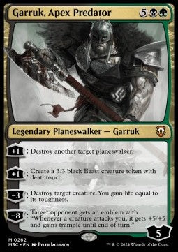Garruk, Apex Predator⁣ - Commander: Modern Horizons 3⁣ (Mythic)⁣ [262]