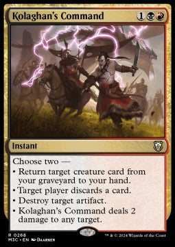 Kolaghan's Command⁣ - Commander: Modern Horizons 3⁣ (Rare)⁣ [268]