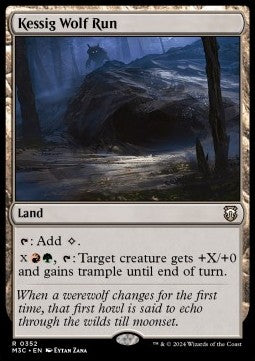 Kessig Wolf Run⁣ - Commander: Modern Horizons 3⁣ (Rare)⁣ [352]