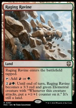 Raging Ravine⁣ - Commander: Modern Horizons 3⁣ (Rare)⁣ [367]