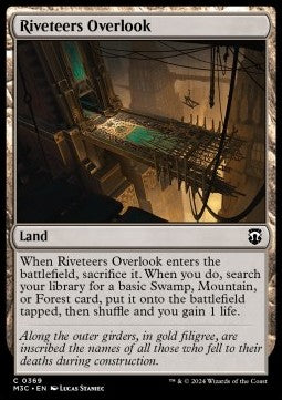 Riveteers Overlook⁣ - Commander: Modern Horizons 3⁣ (Common)⁣ [369]