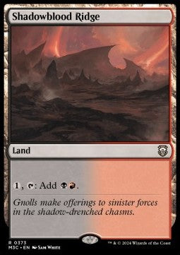 Shadowblood Ridge⁣ - Commander: Modern Horizons 3⁣ (Rare)⁣ [373]